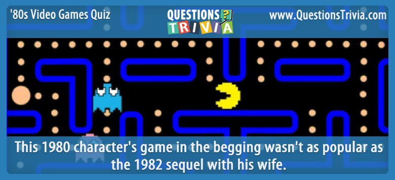 The Ultimate 80s Video Games Quiz Questionstrivia