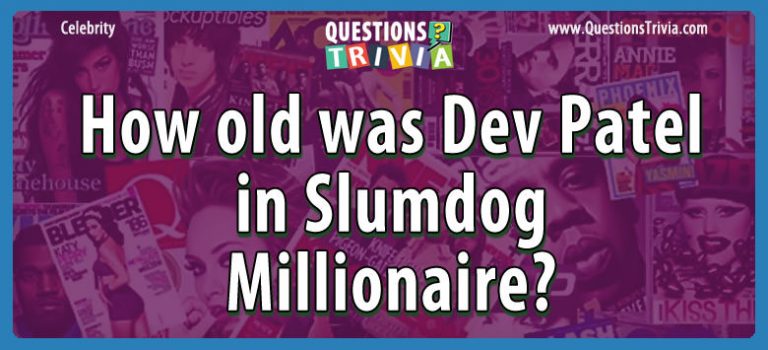 slumdog millionaire trivia